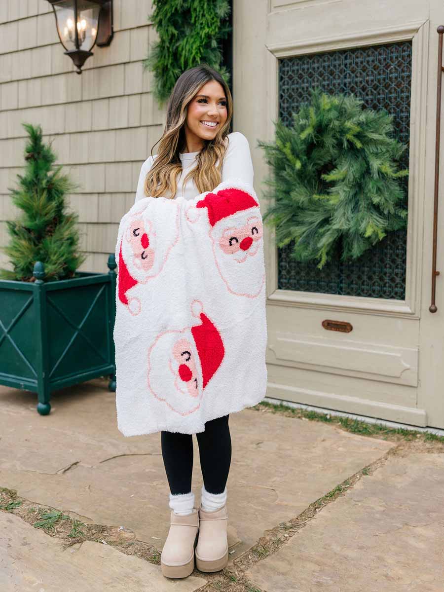 Santa Christmas Blanket