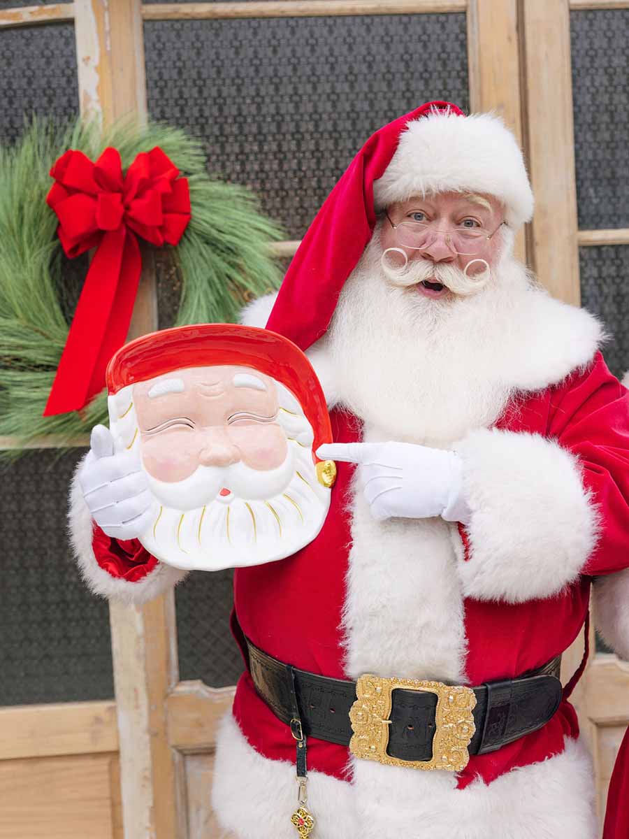 Ceramic Santa Platter (3 Colors)