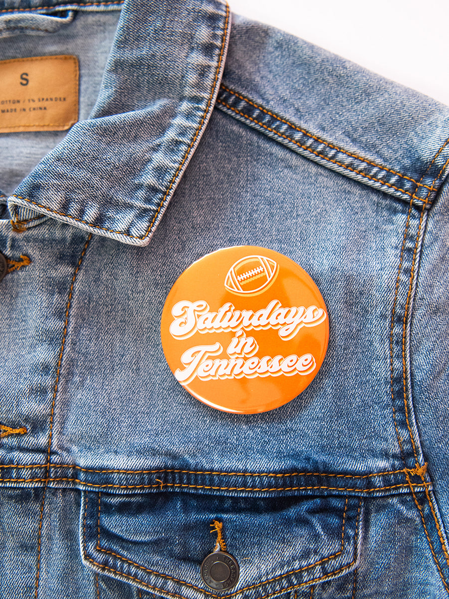 Saturdays in Tennessee Button