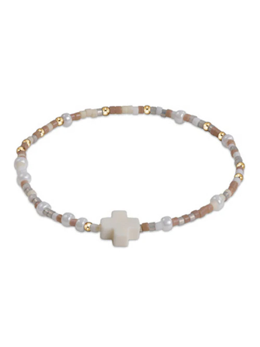 egirl Hope Unwritten Signature Cross Bracelet (25 Colors)
