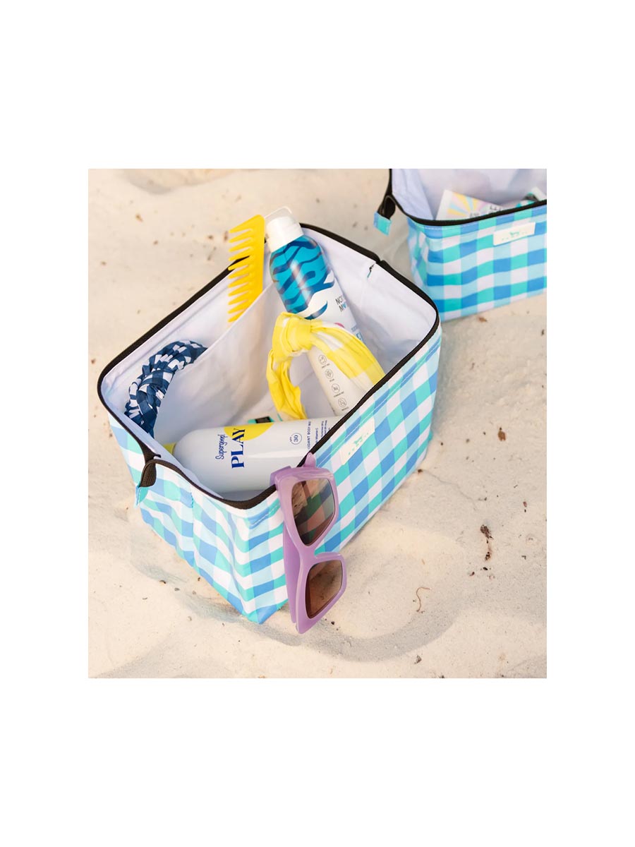 Big Open Base Cosmetic Bag
