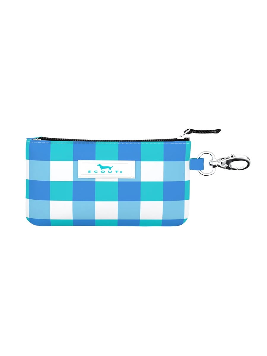 Blue Check Scout ID Card Holder