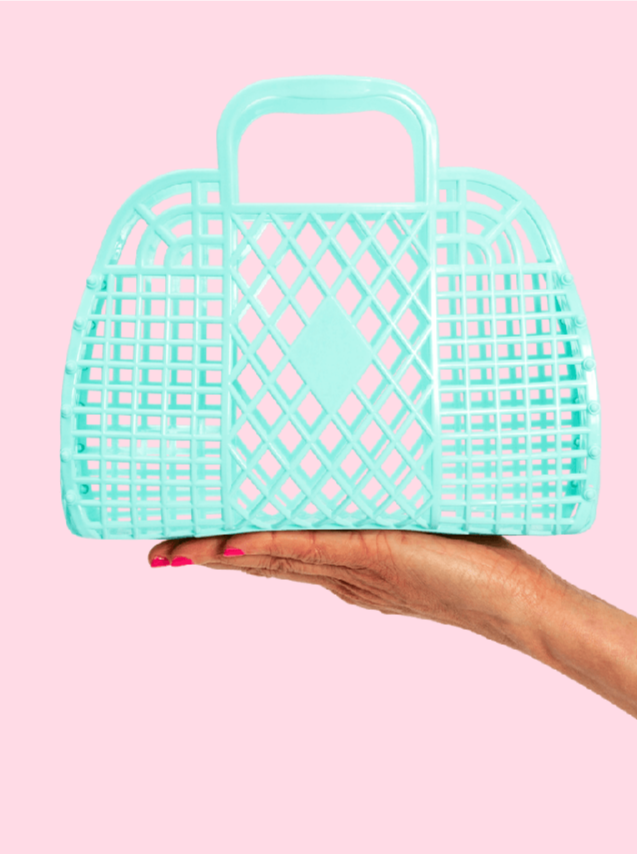 Sun Jellies Small Retro Basket