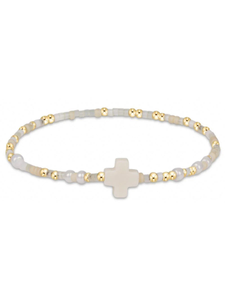 egirl Hope Unwritten Signature Cross Bracelet (25 Colors)