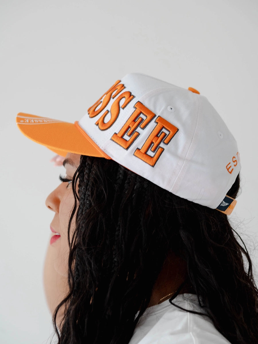 Tennessee Orange & White Cap