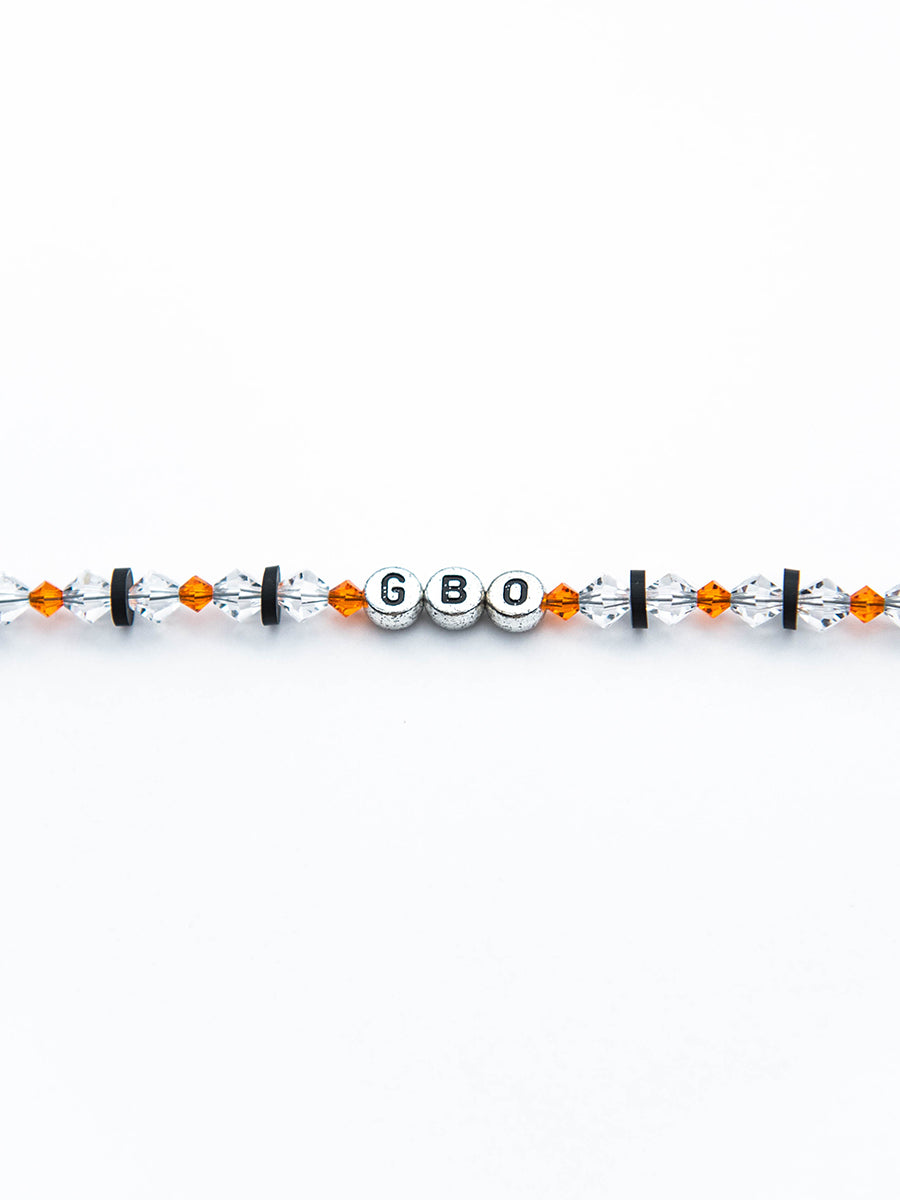 "Go Big Orange" Crystal Hat Strand