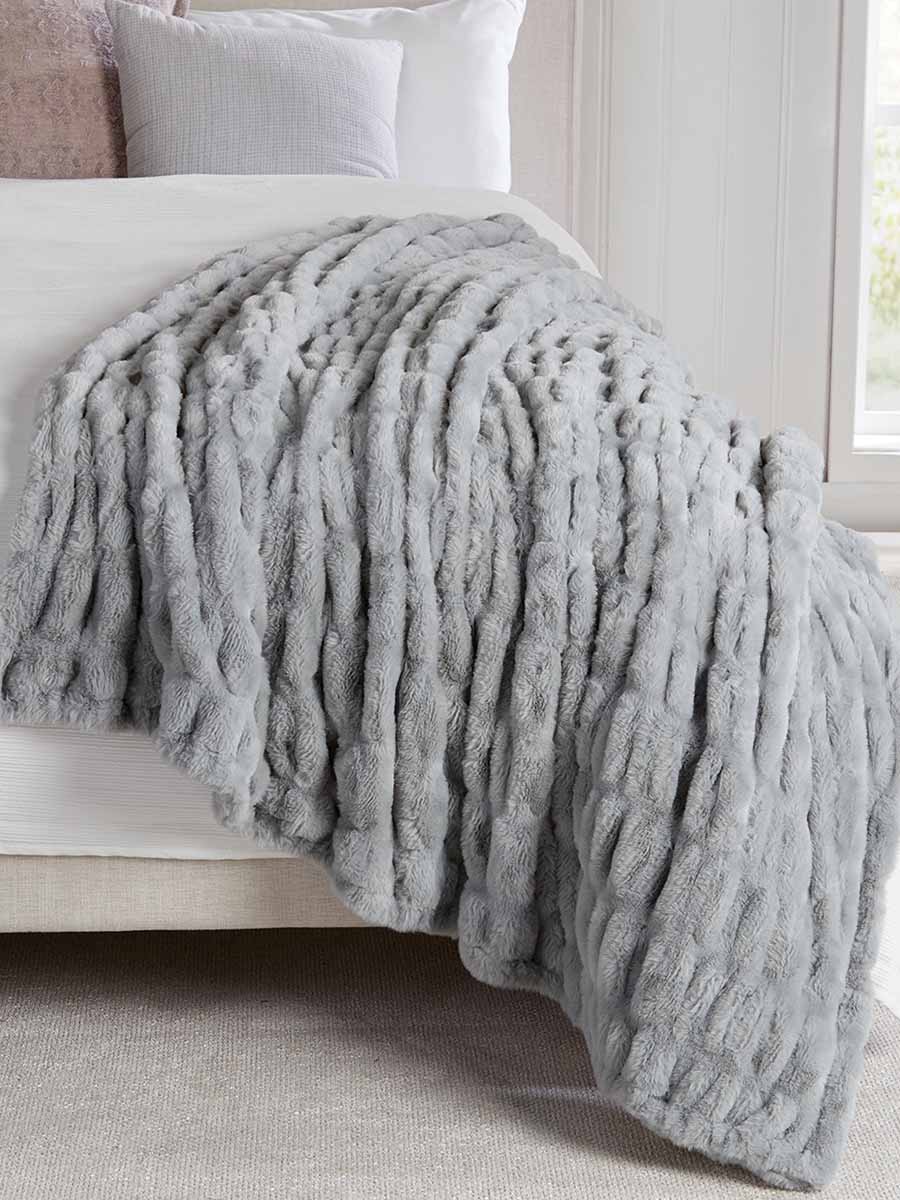 Luxurious Ruched Throw Blanket (5 Colors) **Doorbuster**