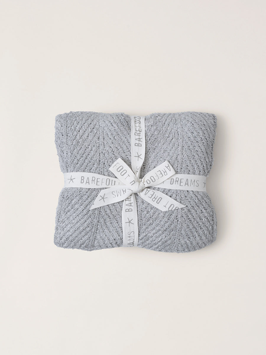 Cozy Shine Herringbone Blanket