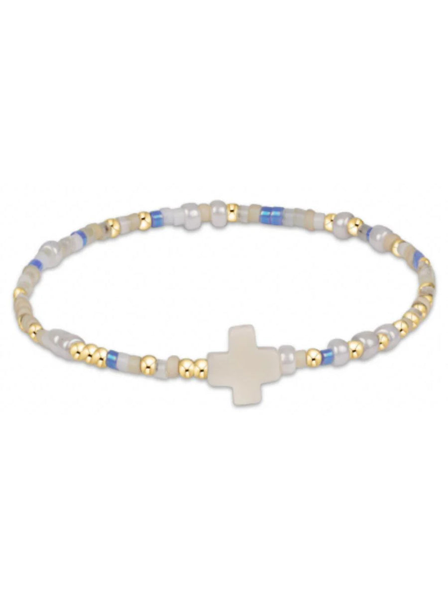 egirl Hope Unwritten Signature Cross Bracelet (25 Colors)
