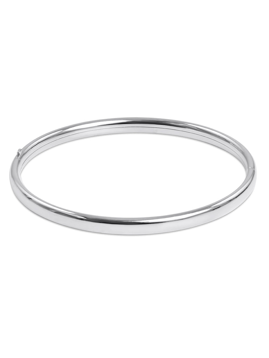 Cherish Sterling Bangle Bracelet (2 Sizes)