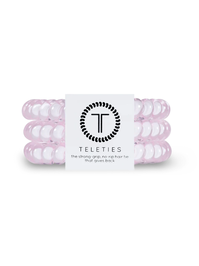 Rose Water Pink Teleties (2 Sizes)