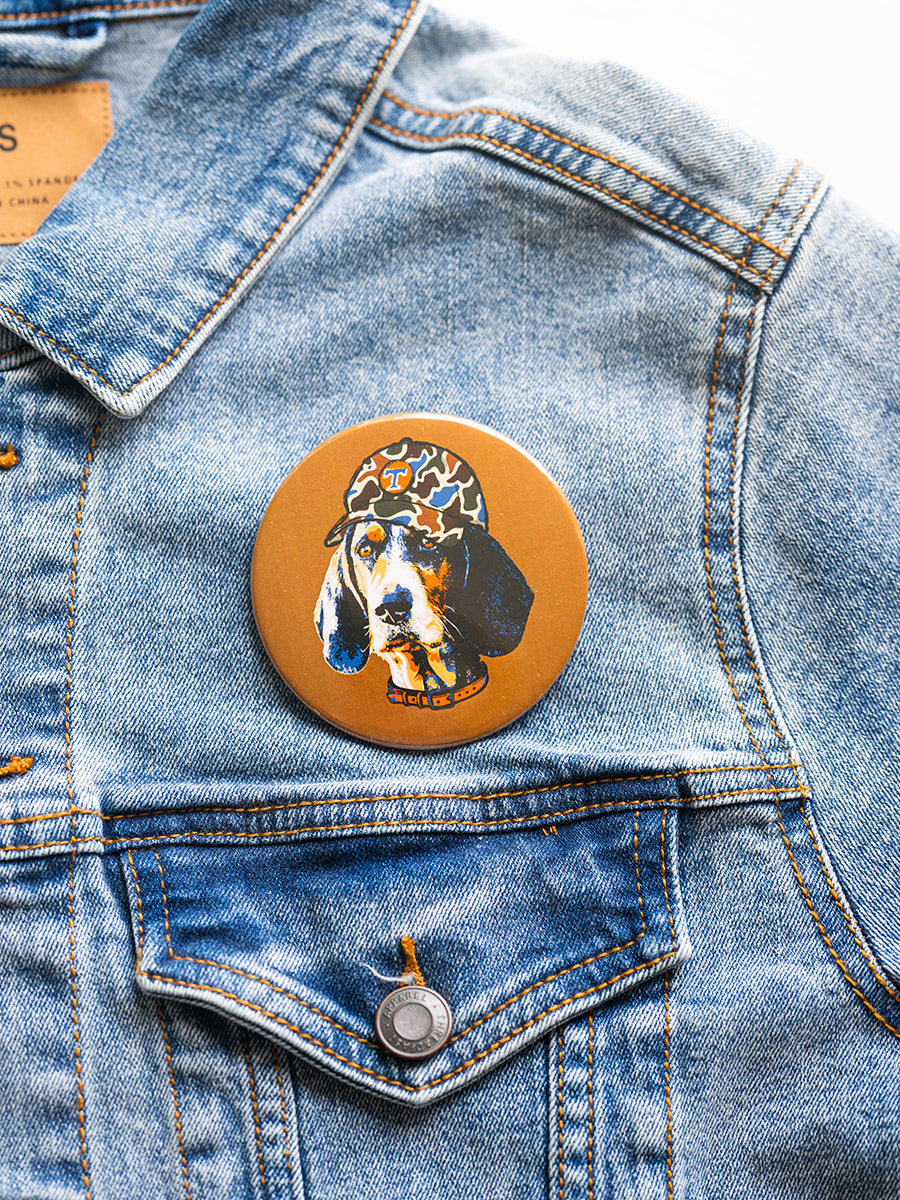 UT Mascot Smokey Button