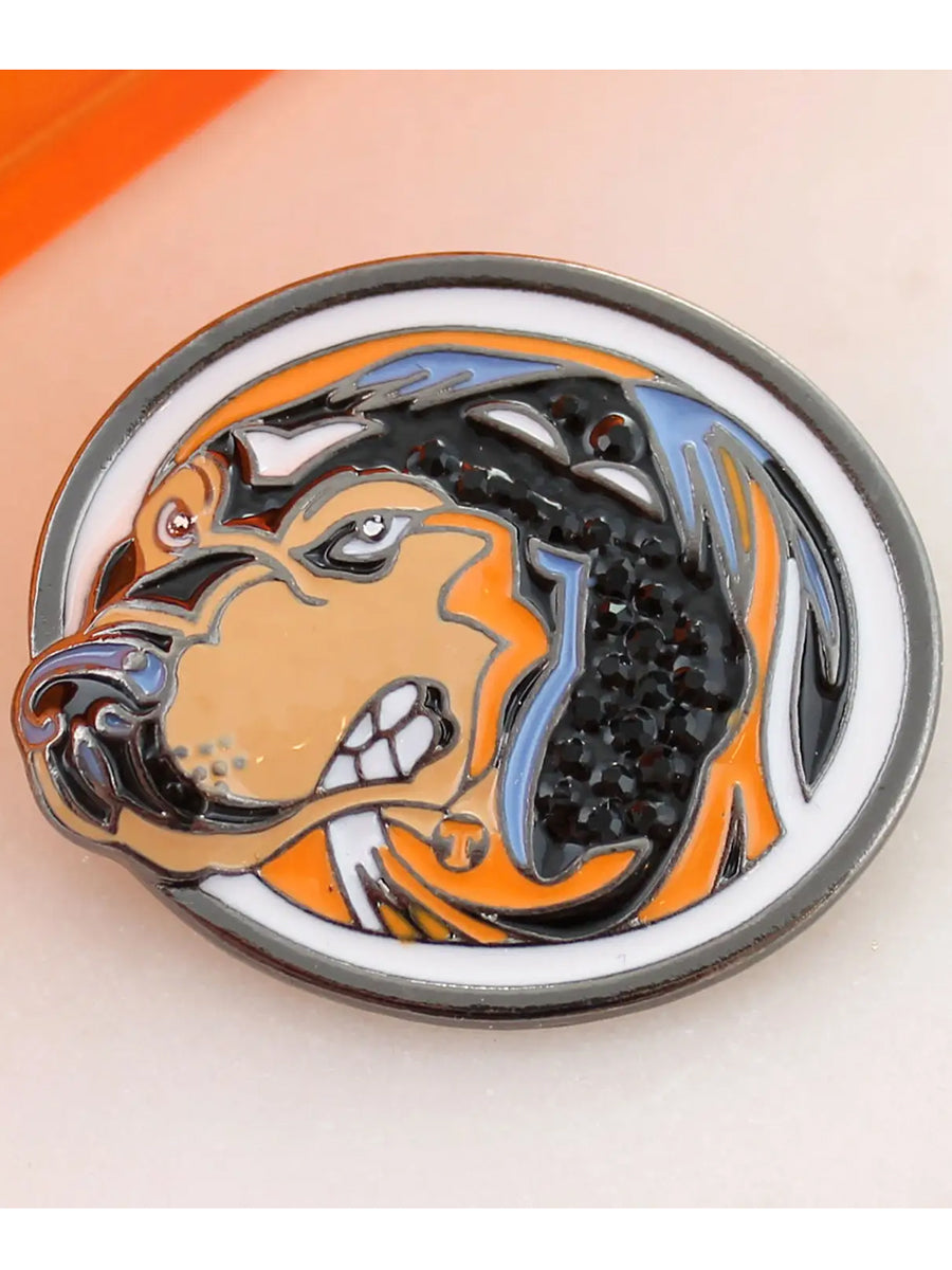 Smokey Crystal Pin