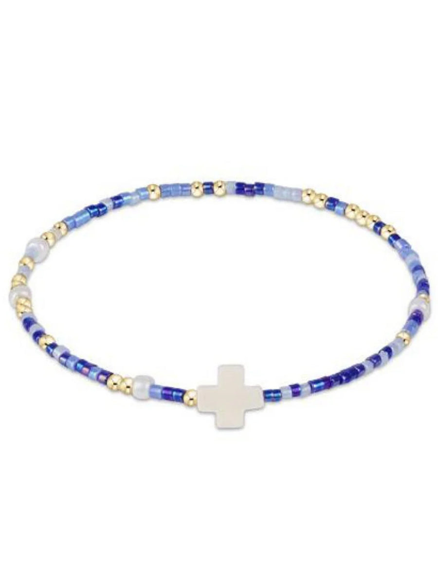 egirl Hope Unwritten Signature Cross Bracelet (25 Colors)
