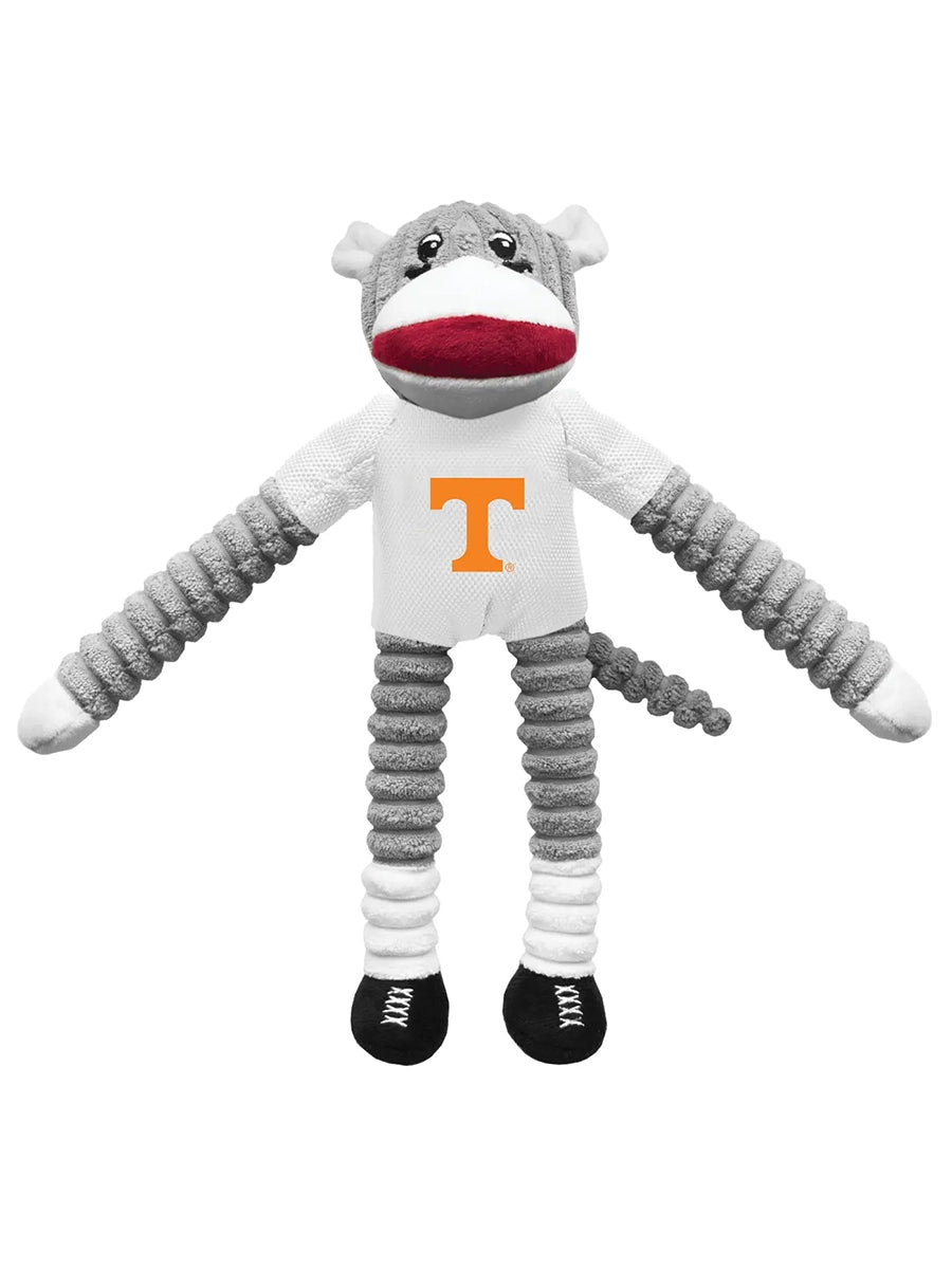 Power T Sock Monkey Pet Toy