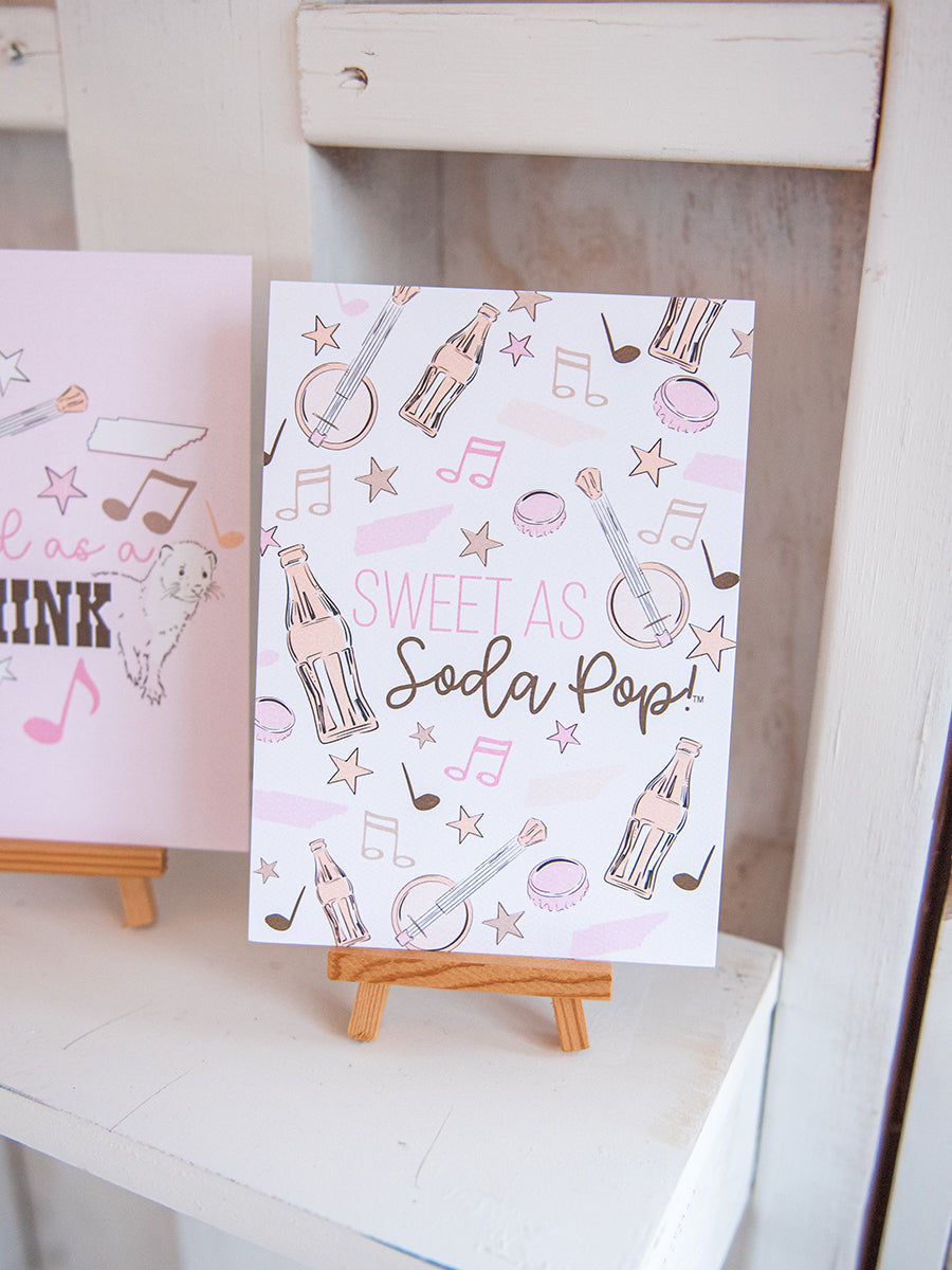 Sweet As Sode Pop Poster Print