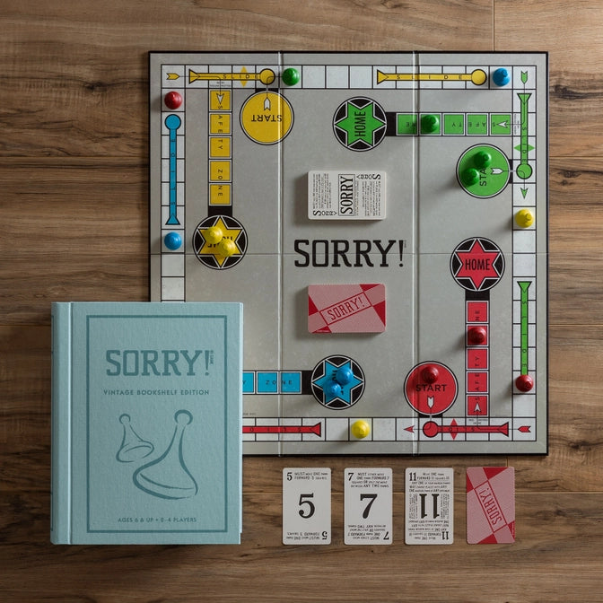 Sorry Bookshelf Edition Board Game