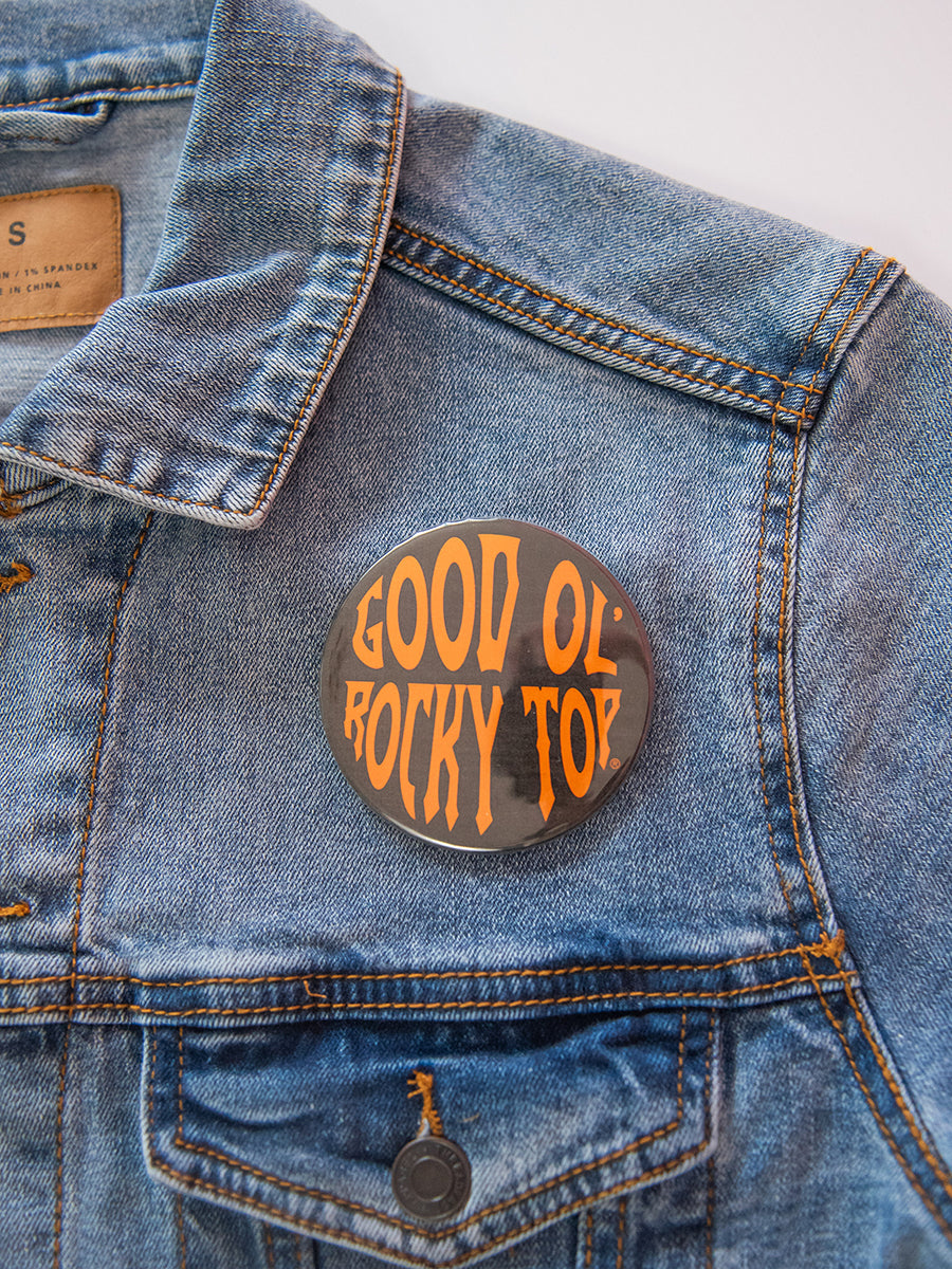 3" Spooky Rocky Top Button