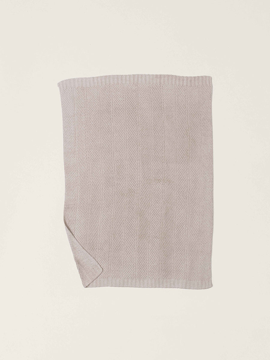 Cozy Shine Herringbone Blanket