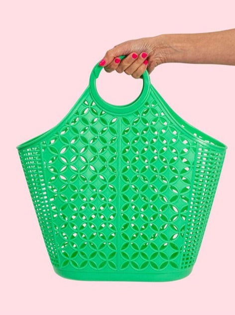 Green Plastic Basket