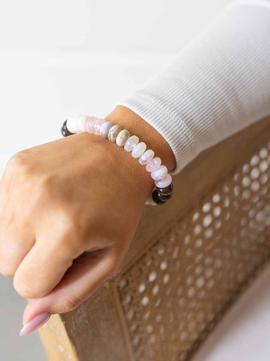 Knotted Stone Bead Bracelet (5 Colors) **Doorbuster**