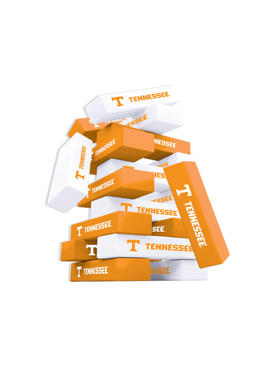 Orange and White Wooden Blocks Game