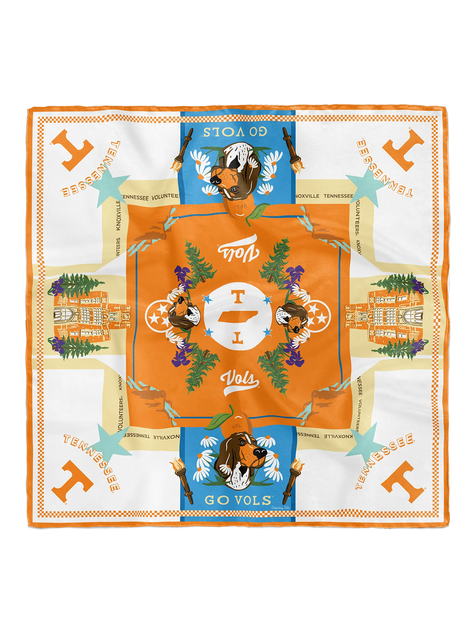 Tennessee Vols Saturday Silk Scarf