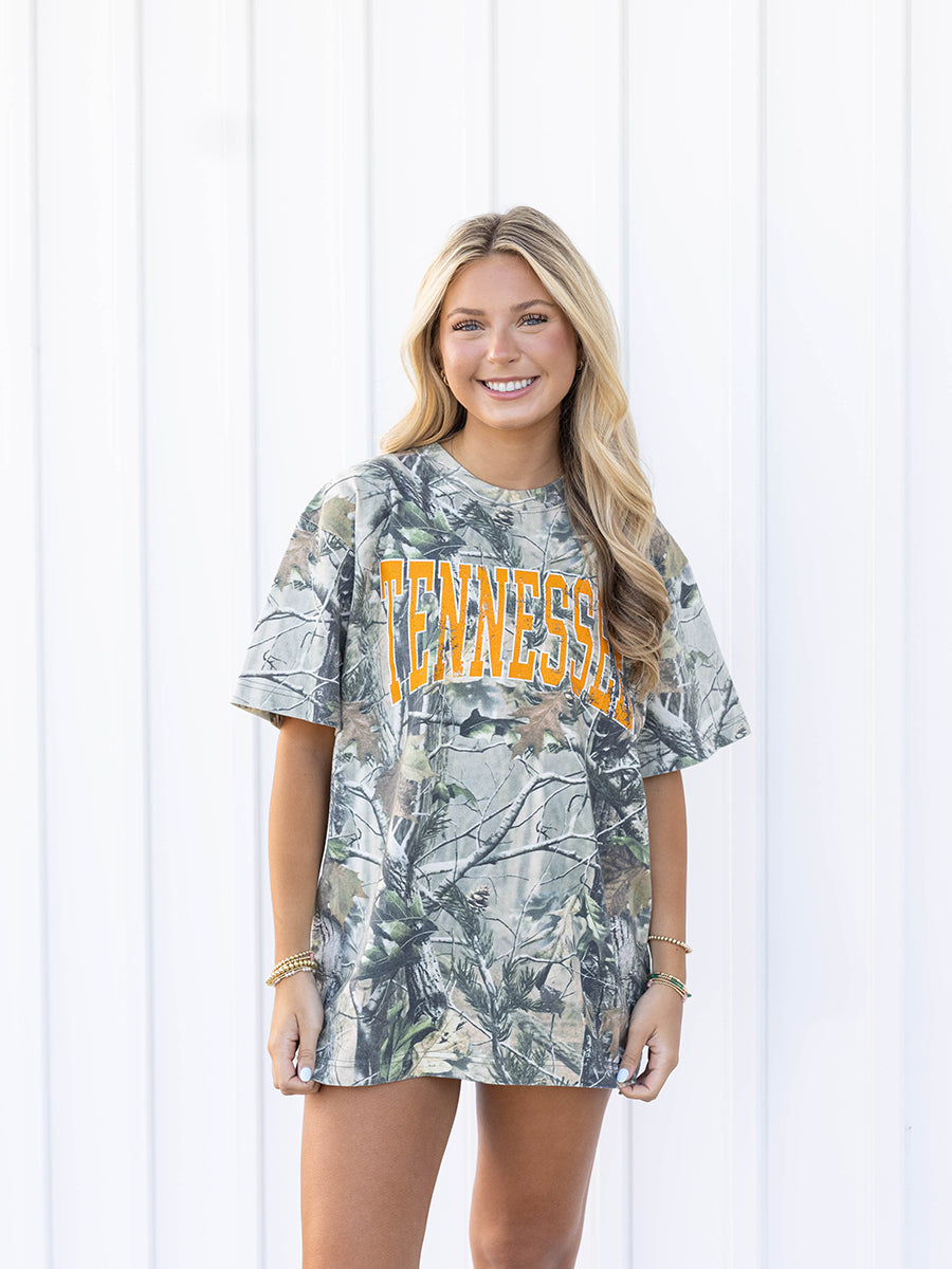 Tennessee Arch Logo Camo T-Shirt