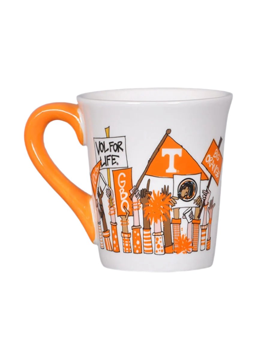 Coffee mug with Tennessee designs