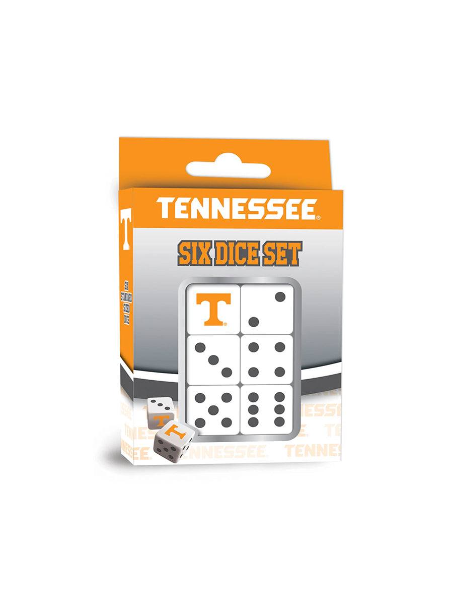 Tennessee Volunteers Dice Set