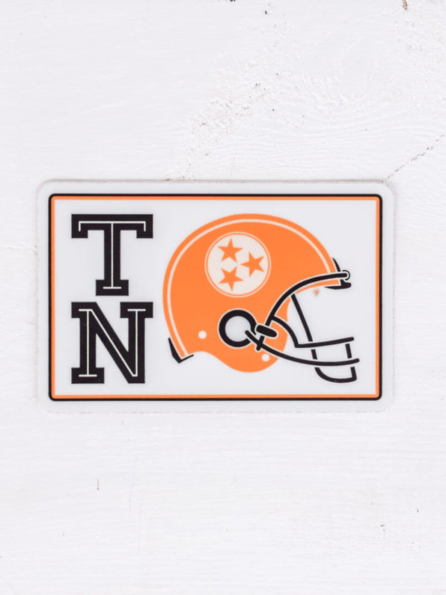 Tennessee Tristar Orange Helmet Sticker