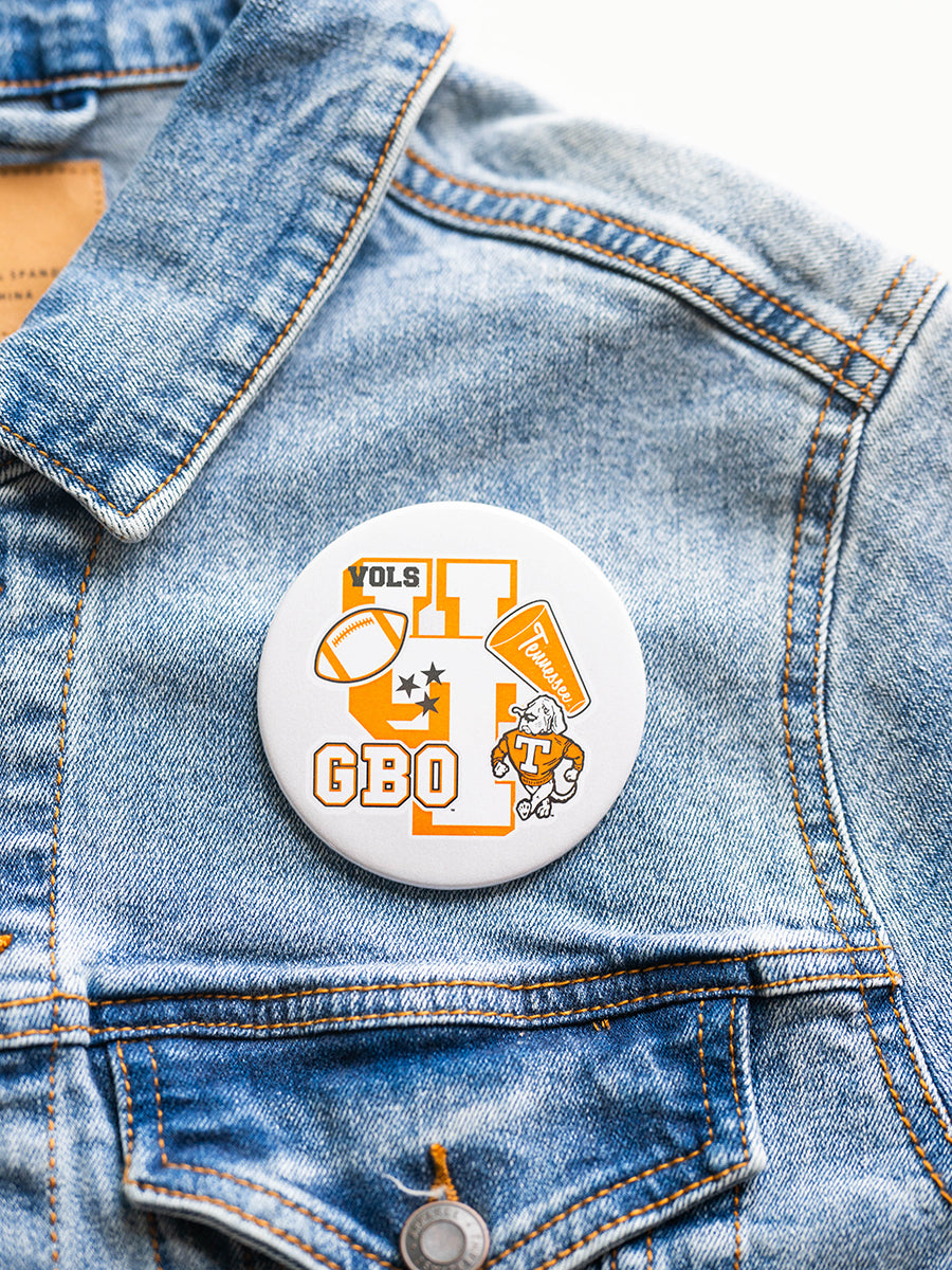 3" University of Tennessee Icons Button