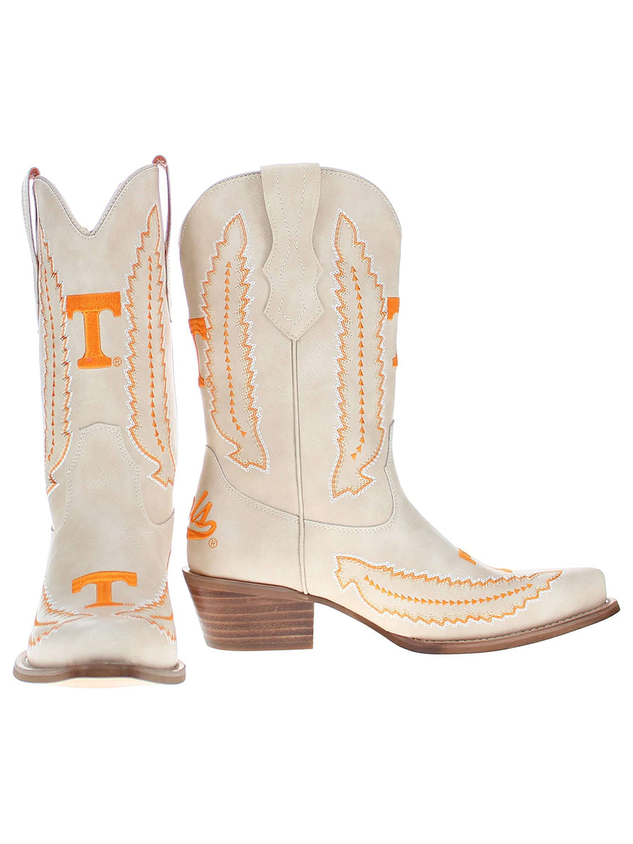 Tennessee Vols Power T Western Boots