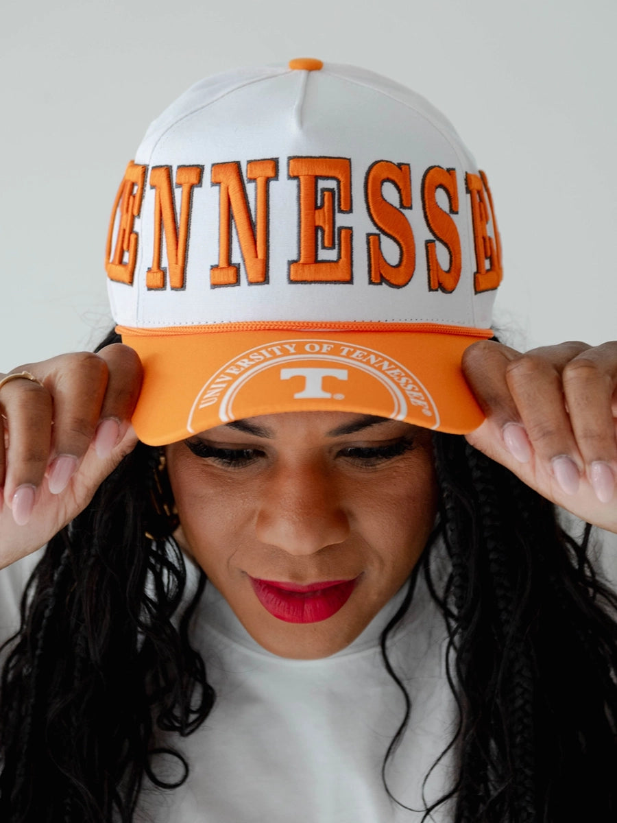 Tennessee Orange and White Cap