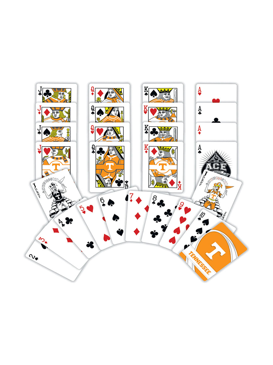Deck of Tennessee Volunteers Playing Cards