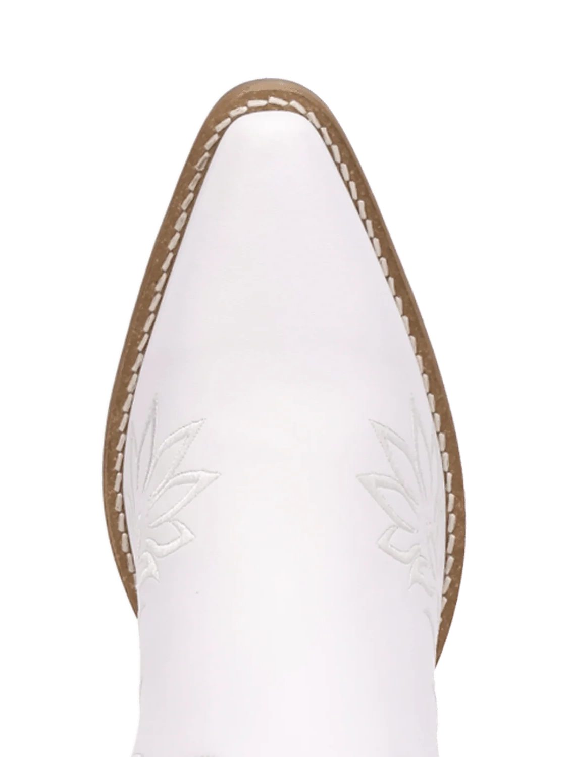 Dingo Buttercup Leather Boot, White
