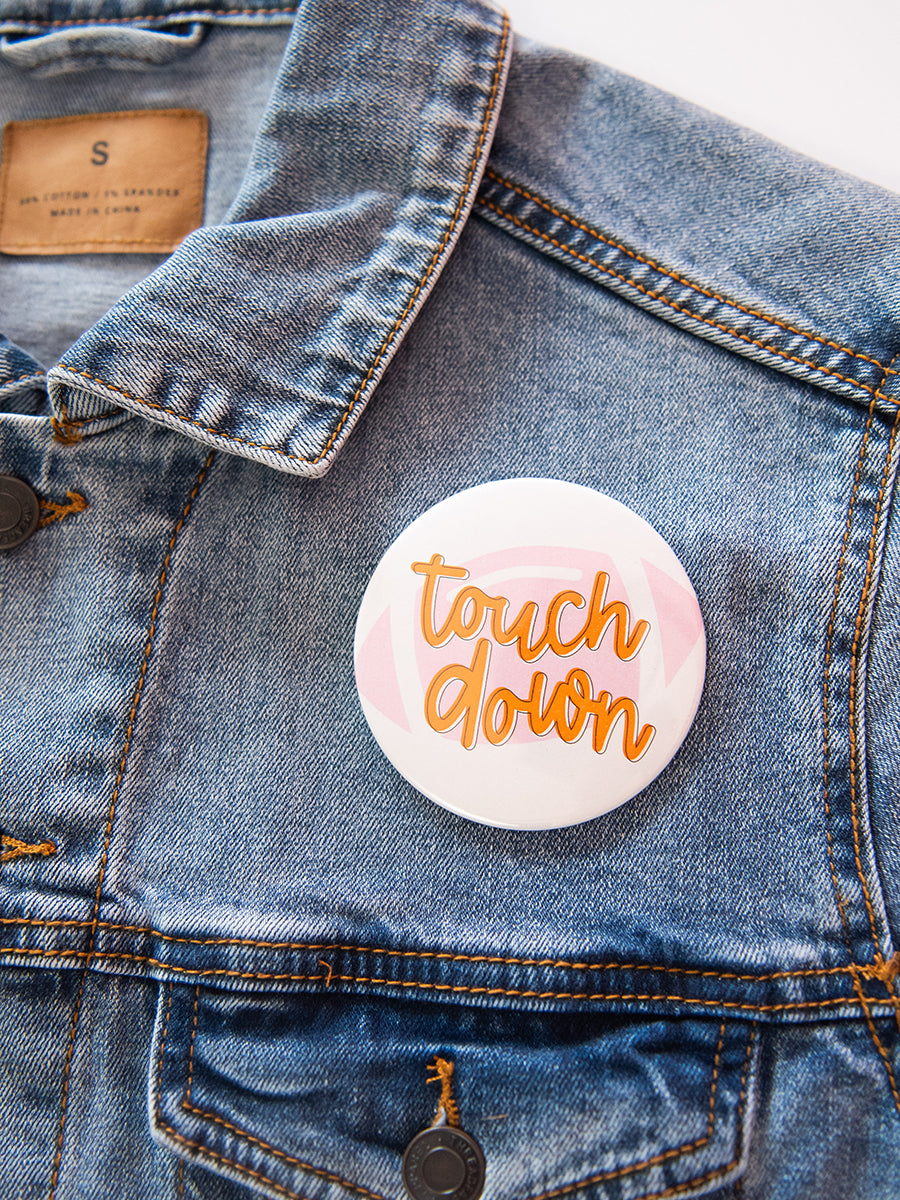 Touch Down Football Button