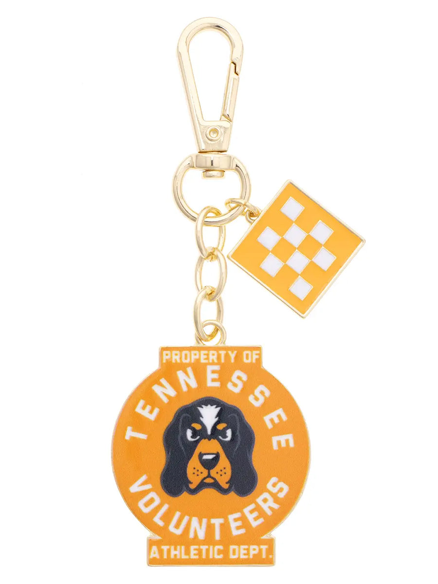 Tennessee Vols Vintage Athletic Bag Charm