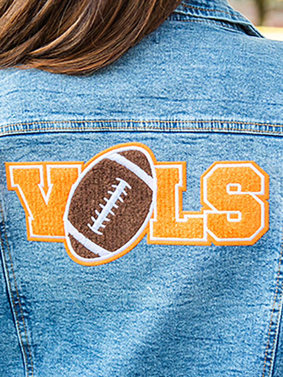 VOLS Football Girls Denim Jacket