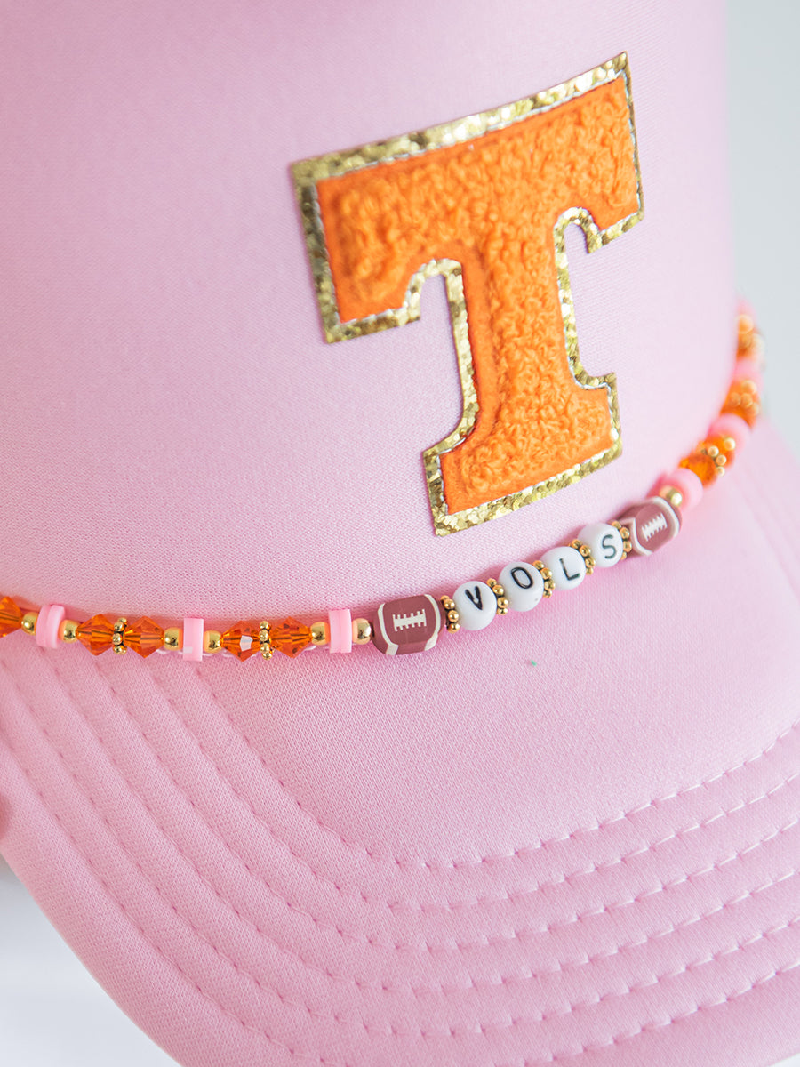 Orange is the New Pink "Vols" Hat Strand