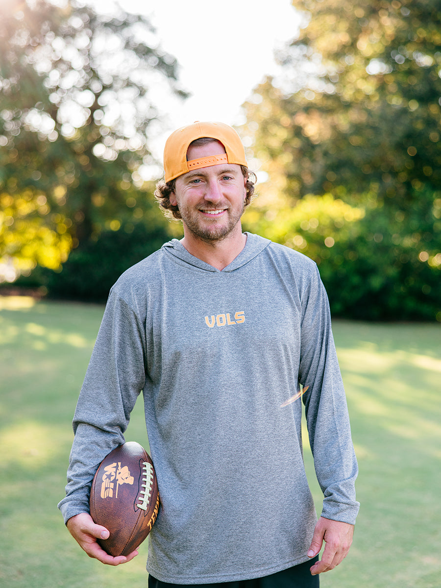 Mens "VOLS" Performance Hooded T-Shirt