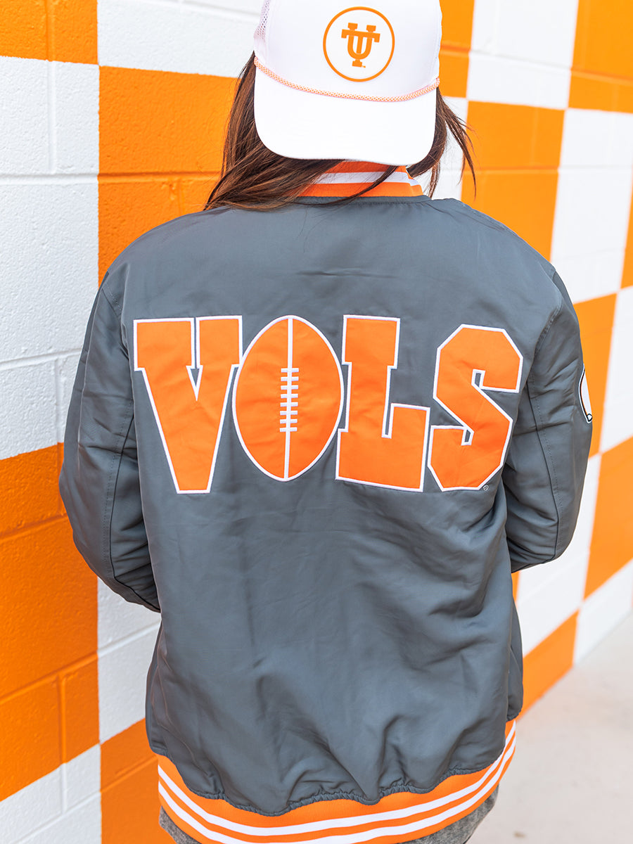 Grey Tennessee VOLS Jacket