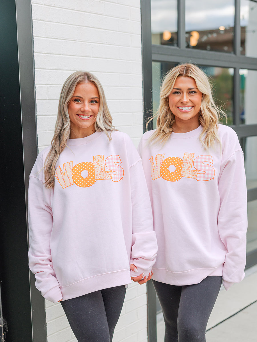 Light Pink VOLS Sweatshirt