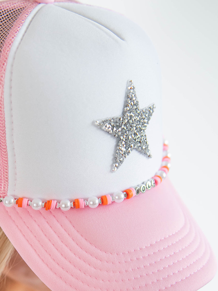 Hat Jewelry Beaded Strand