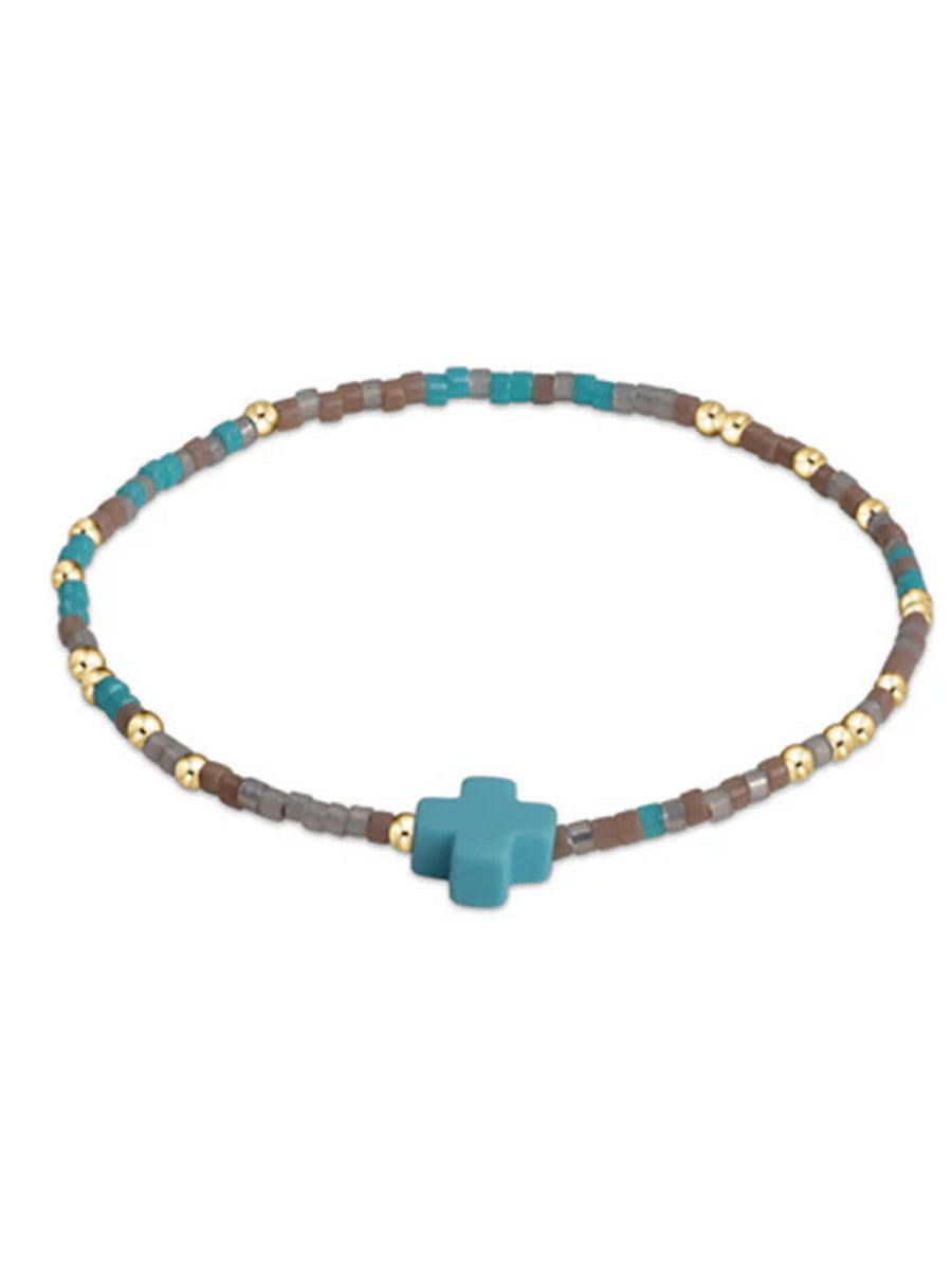 egirl Hope Unwritten Signature Cross Bracelet (25 Colors)