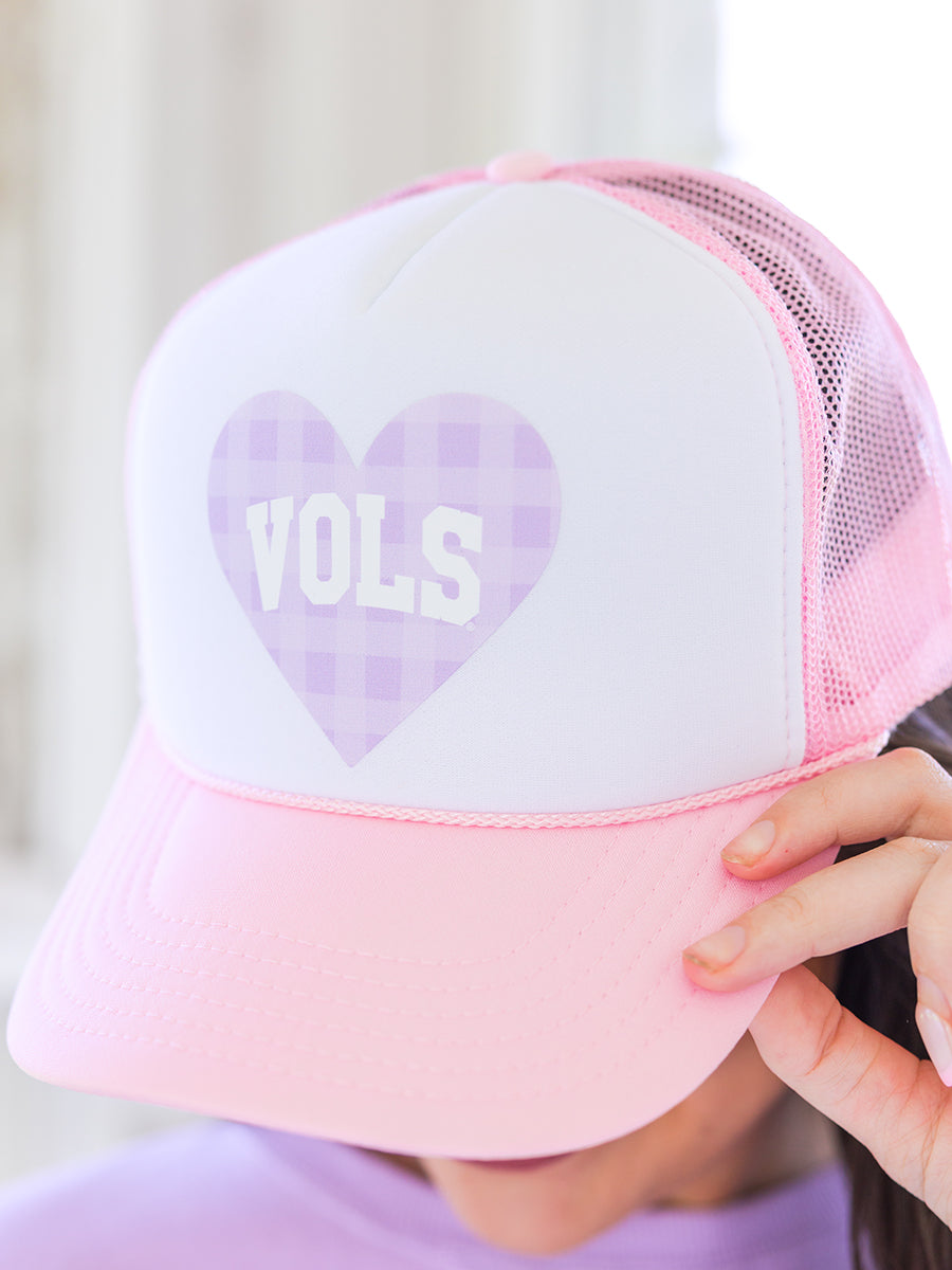 Pink VOLS cap