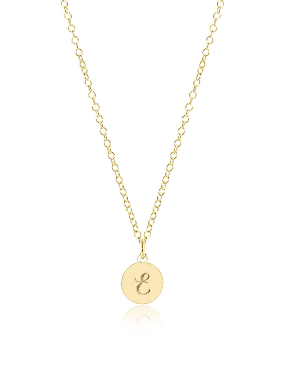 Bold Initial 16-inch Necklace