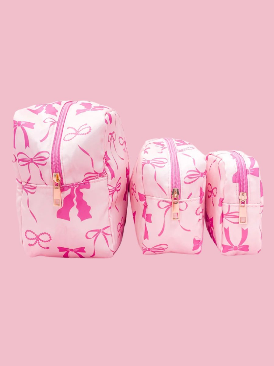 Pale Pink Makeup Bags