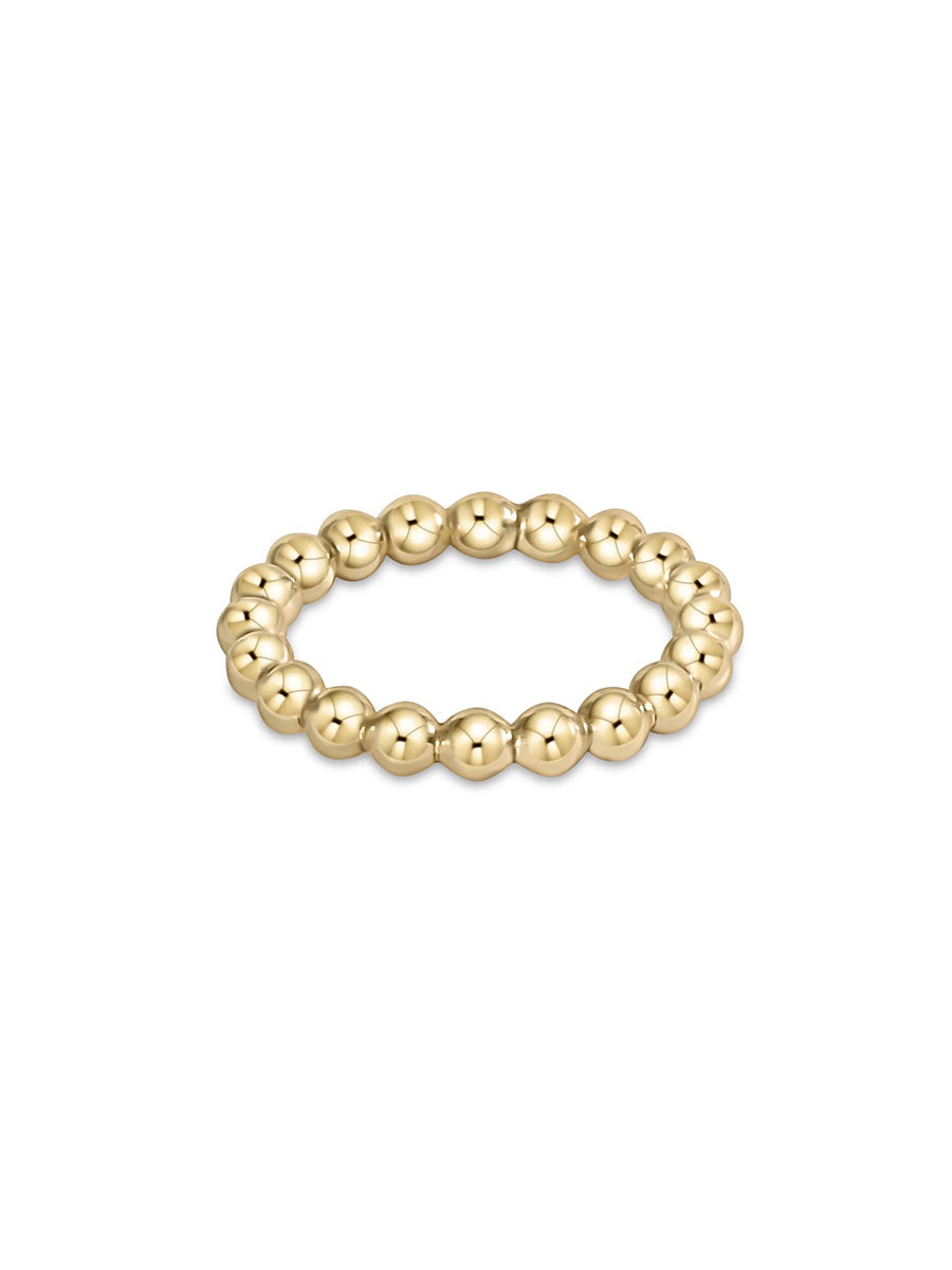 Classic Gold Bead Ring (2 Styles)