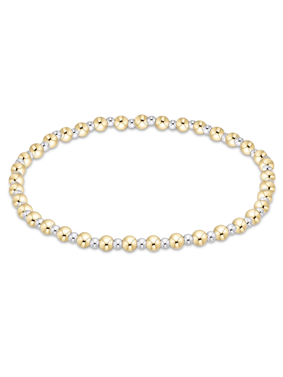 Classic Grateful Mixed Metal Bracelet (4 Sizes)
